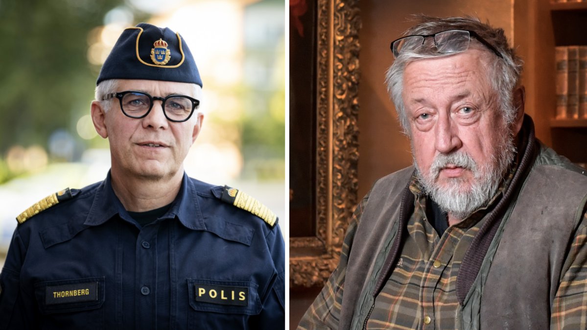 Leif GW Persson kritiserar rikspolischefen Anders Thornberg.